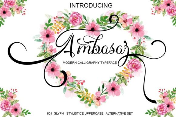 Ambasaj: A Timeless Handwritten Font for Makers