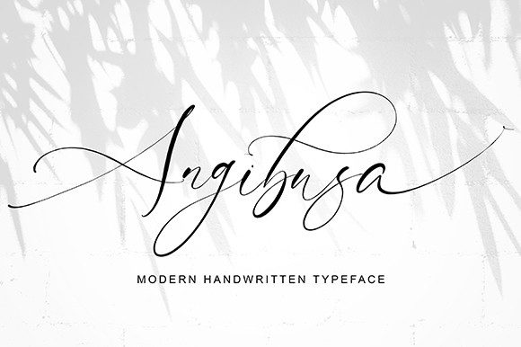 Angibusa: The Elegant Script Font for Branding