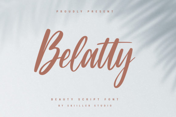 Belatty: The Elegant Script Font for Polished Branding