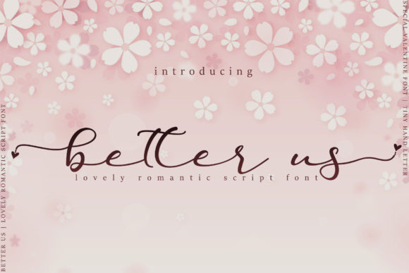 Better Us: A Premium Handwritten Font for Web Design