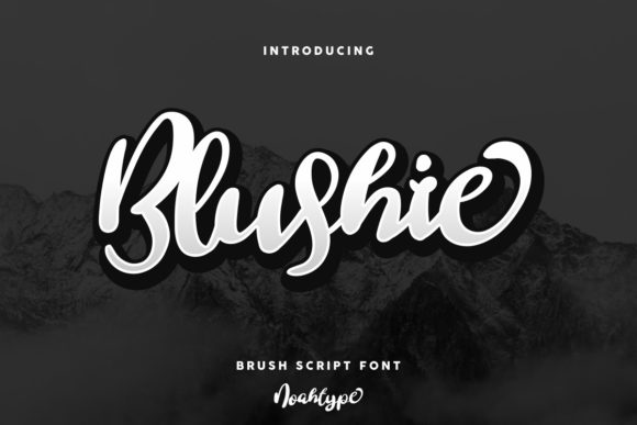 Blushie: A Sweet Handwritten Font for Makers