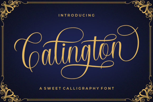 Calington: A Bold Script Font for Marketers