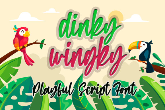 Dinky Winky: A Playful Script Font for Brand Identity
