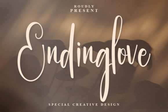 Endinglove: An Elegant Script Font for Modern Branding