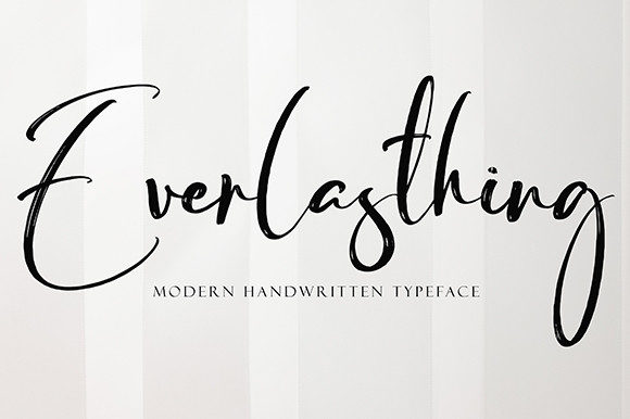 Everlasthing: A Premium Script Font for Web Design