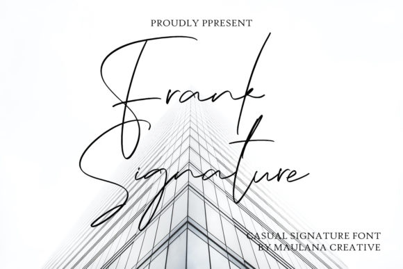Frank Signature: A Premium Script Font for Web Design