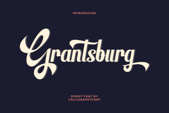 Grantsburg: A Bold Handwritten Font for Retro Branding