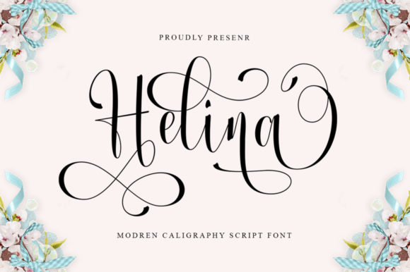 Helina Duo: A Chic Script Font for Marketers