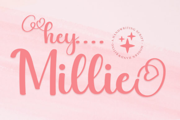 Hey Millie: A Romantic Typeface for Small Business