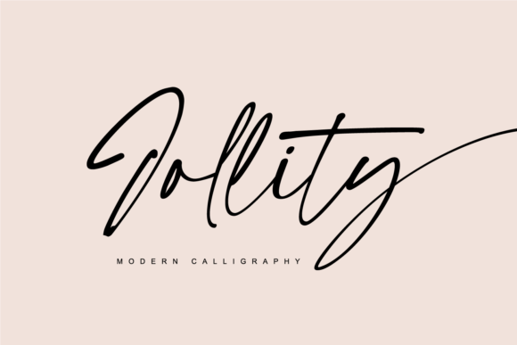 Jollity: A Premium Script Font for Web Design