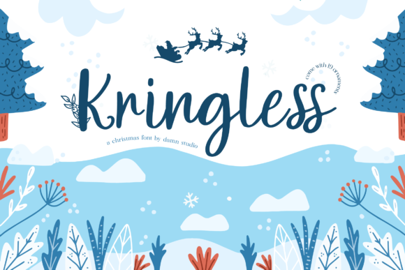 Kringless: A Luxury Script Font for Your Brand