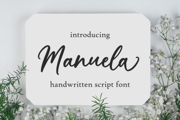Manuela: A Premium Script Font for Editorial Elegance