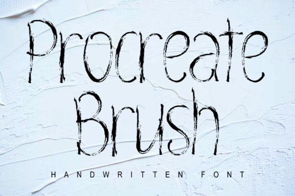 Procreate Brush: A Handwritten Font for Editorial Design