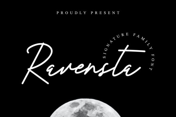 Ravensta: A Modern Handwritten Font for Web Design