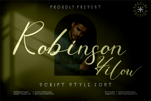 Robinson Yilow: A Sweet Handwritten Font for Marketers