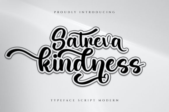 Satreva Kindness: A Premium Script Font for Campaigns