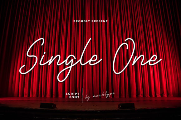 Single One: A Handwritten Font for Editorial Elegance