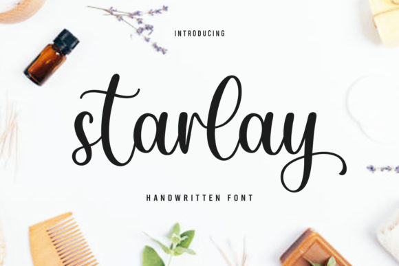 Starlay: A Delicate Script Font for Editorial Elegance