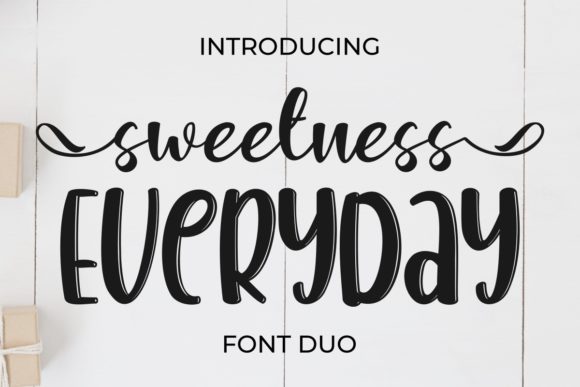 Sweetness Everyday Duo: A Chic Script Font for Editors