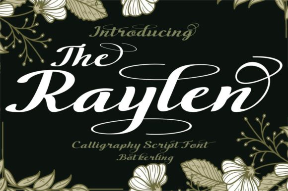 The Raylen: A Premium Handwritten Font for Your Brand