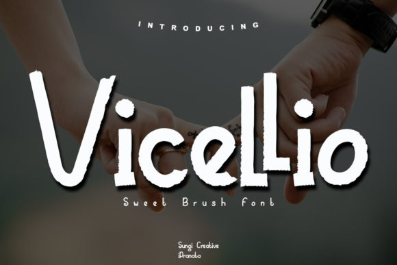 Vicello: A Handwritten Font for Authentic Branding