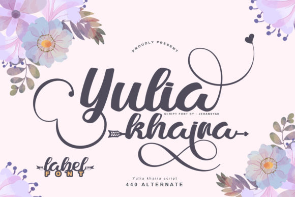 Yulia Khaira: The Elegant Script Font for Branding